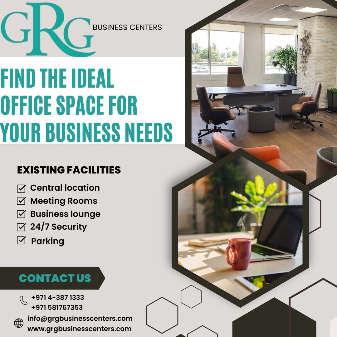 grgbcenters's tweet photo. Choosing the right office space for your company is a pivotal decision. 

+971 58 176 7353

📧info@grgbusinesscenters.com
#GRGbusinesscenters #business #virtualbusinessaddress #businesscenter #businesscenterdubai #ejari #businesssetup #companyformationuae #coworking #officespace https://t.co/FQQqRiIP95