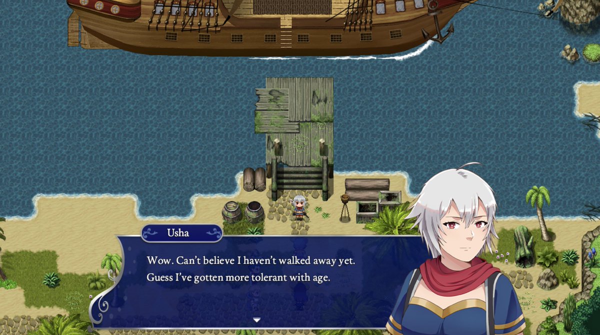 It's good to have access to ships to travel across the lands