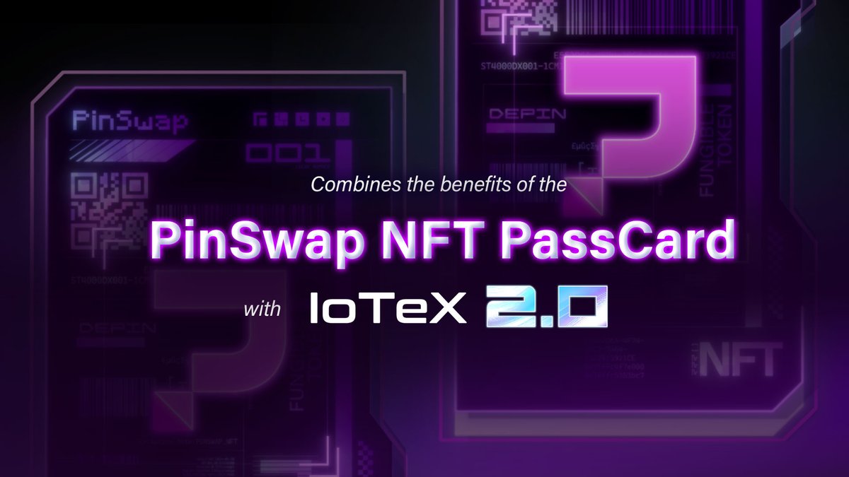 pinSwap_ioTex's tweet image. 📍PinSwap📍 

📍Join we leverage IoTeX’s modular approach to drive innovation and lower barriers in the DeFi space. Be a part of the future with PinSwap and IoTeX 2.0!

📍#PinSwap #IoTeX #DeFi #Crypto #NFT #DePIN #IoTeX2 #CryptoInnovation