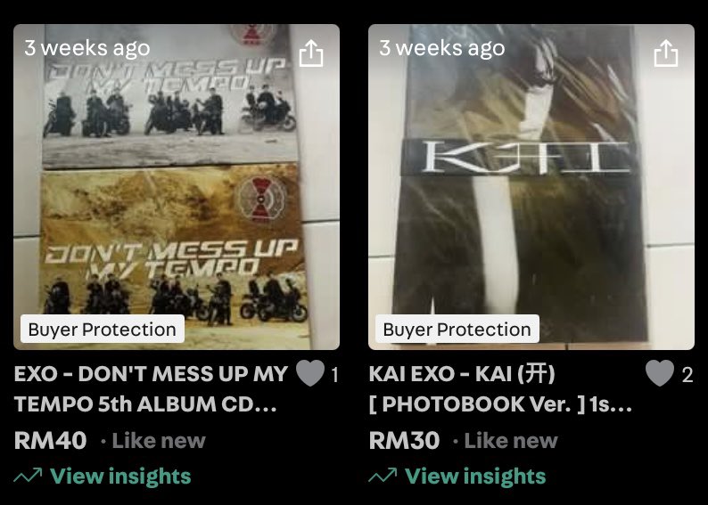 captqkun's tweet photo. Help me to clear all of these asap! WTS 🇲🇾

♦️ Price are not included with postage
♦️ DM for more details

Exo sf9 wayv albums photocard chen kai sehun xiumin suho ten #pasarexomy #pasarexo #pasarsf9 #pasarsf9my #pasarnct #PasarNCTmy #pasarwayv #pasarwayvmy https://t.co/KQFzrsIbjn