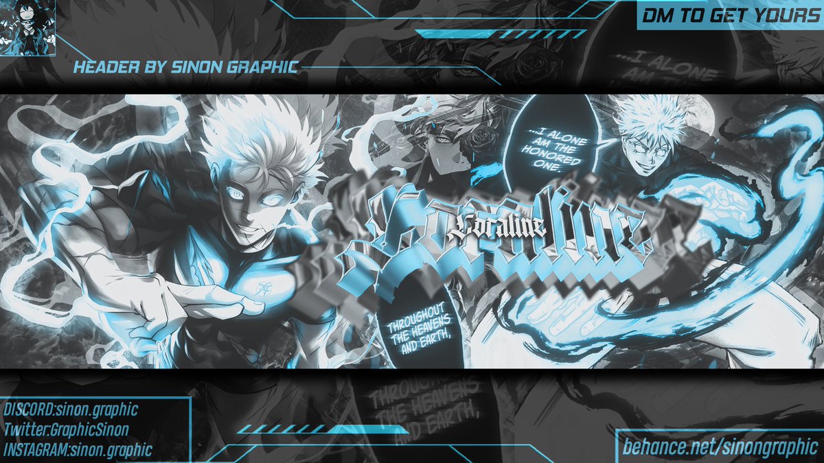GraphicSinon's tweet photo. Anime style Header // DM for yours
#GraphicDesign #header https://t.co/3C4PRnXGsN