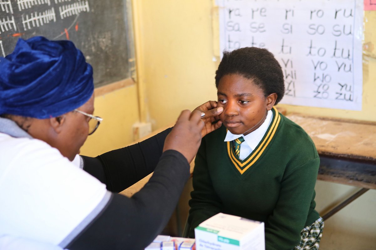 Orbis_Zambia's tweet photo. Children's eyes need special care. Ensure they have regular eye exams to catch any issues early.
#QatarCreatingVision #savingsightinzambia https://t.co/qJad0YHlww