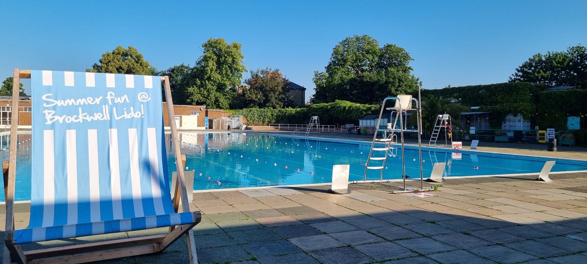 Brockwell Lido tweet media