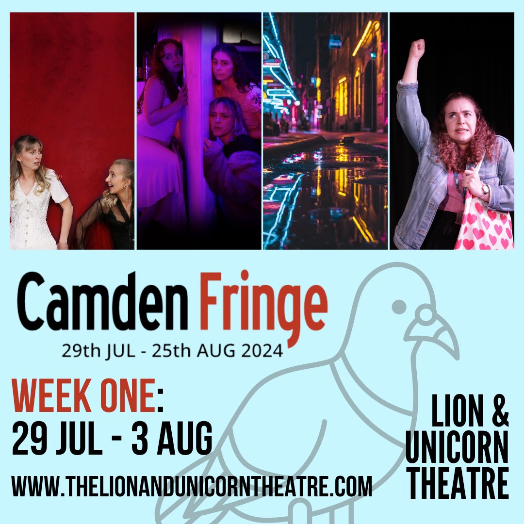 Lion & Unicorn Theatre (@landutheatre) on Twitter photo Today’s the day! We’re kicking off Week One of <a href="/CamdenFringe/">Camden Fringe</a> with FOUR great shows which start this week. Have you got your tickets yet for… (🧵)
🌹 Rosaline & Juliet | <a href="/taleblazerstc/">Tale Blazers Theatre Company</a>
Tonight - Thurs | 7.00
🩸 Blood Bath | <a href="/wildfolly/">Wild Folly</a>
Tonight - Weds | 8.30 Today’s the day! We’re kicking off Week One of <a href="/CamdenFringe/">Camden Fringe</a> with FOUR great shows which start this week. Have you got your tickets yet for… (🧵)
🌹 Rosaline & Juliet | <a href="/taleblazerstc/">Tale Blazers Theatre Company</a>
Tonight - Thurs | 7.00
🩸 Blood Bath | <a href="/wildfolly/">Wild Folly</a>
Tonight - Weds | 8.30