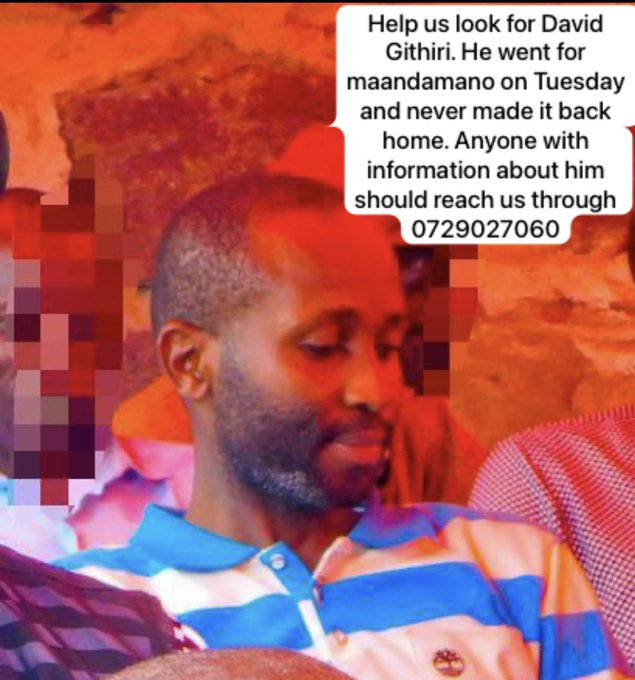 Burgermoyoo's tweet photo. David Githiri is missing, and the family needs our help in trying to find him, if seen please call 0729027060.
RT and amplify widely. #FindDavid #RutoMustGo https://t.co/kKnSEEBkkO