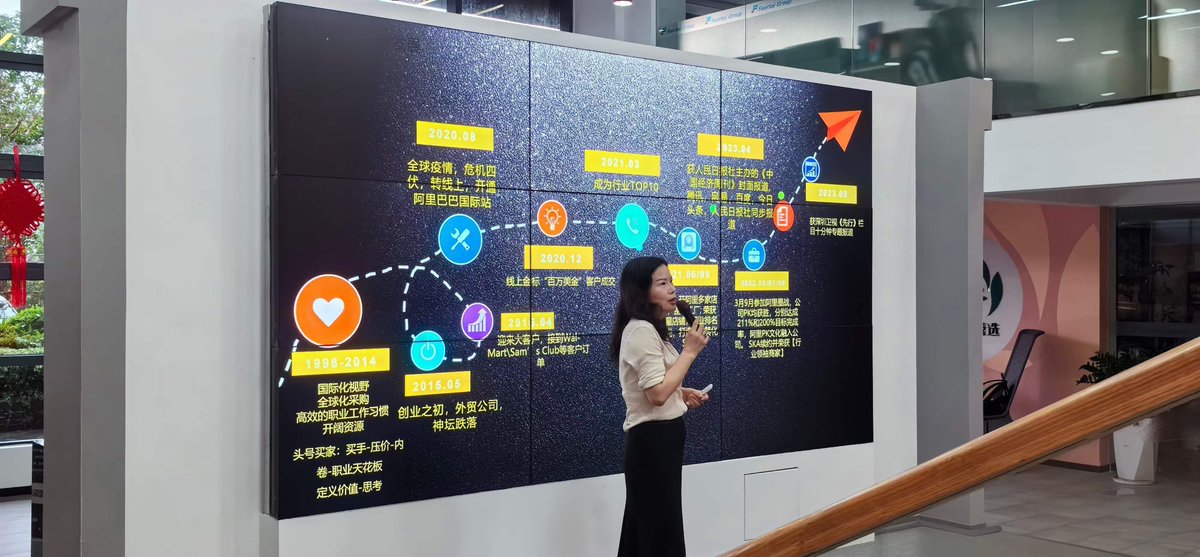 WindsyWang's tweet image. 55-inch splicing screen 
Guangzhou Yichuang Electronic Technology Co., Ltd. Specialized in doing 32inch ~ 110inch all in one touch screen smart board for education,conference,home use. 
buff.ly/3yMUzvQ 
#TouchPanel #AdvertisingPlayer #DigitalSign #DigitalSignageDisplay