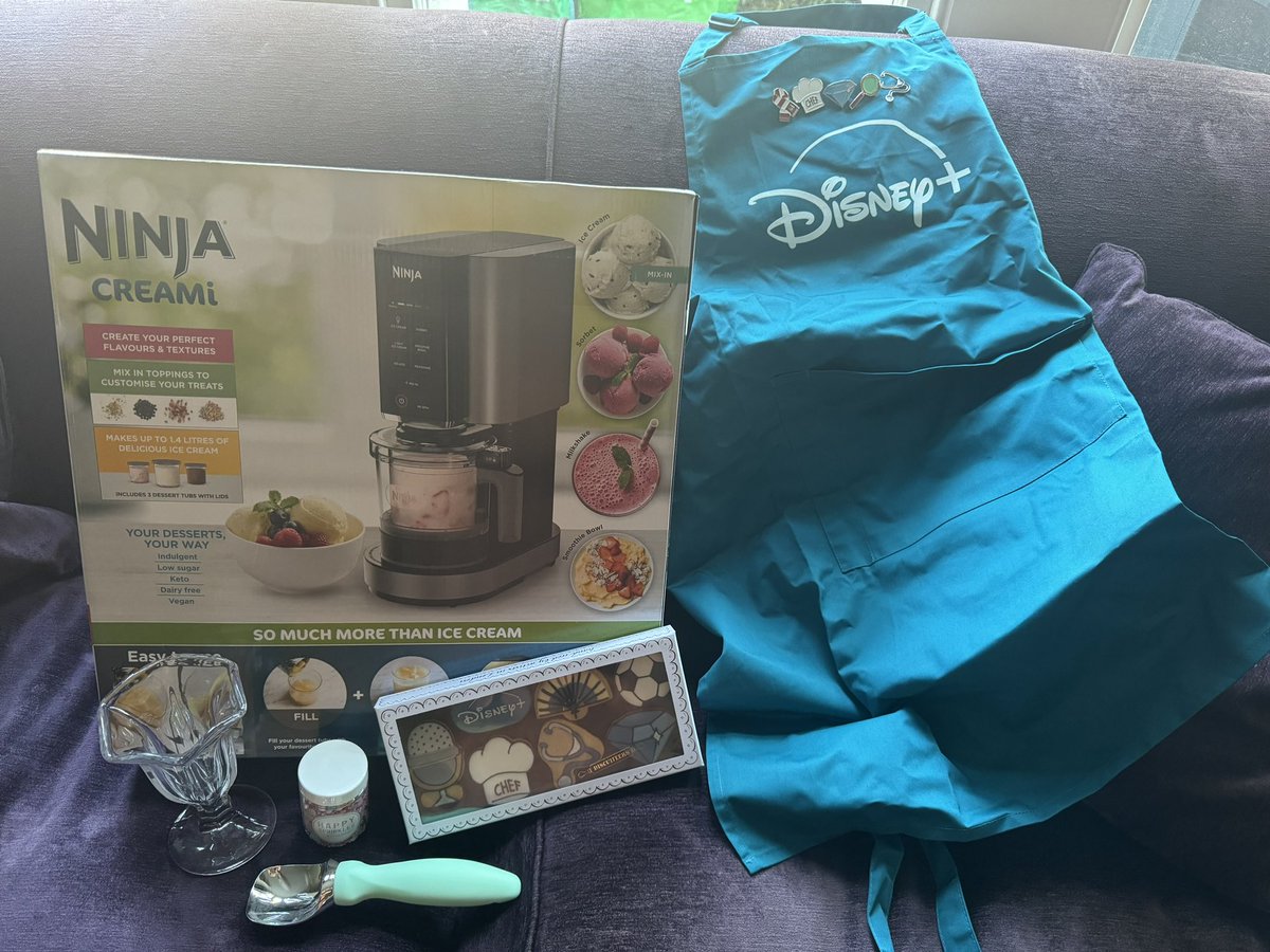 Charlie Girling (@charlie_girling) on Twitter photo Literally best ever timed gift from <a href="/DisneyPlusUK/">Disney+ UK</a> - ice cream maker just ahead of the London heatwave!! 🙏🤩🍨🌞 Literally best ever timed gift from <a href="/DisneyPlusUK/">Disney+ UK</a> - ice cream maker just ahead of the London heatwave!! 🙏🤩🍨🌞