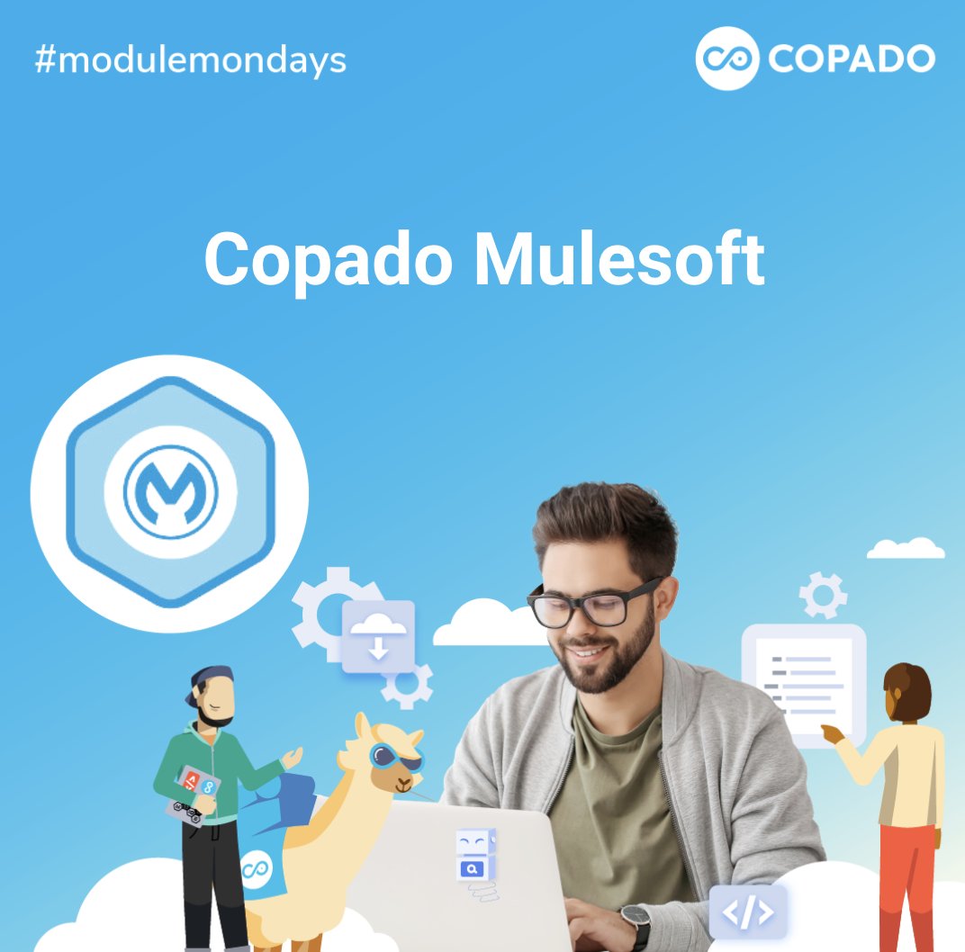 CopadoSolutions's tweet image. Copado Mulesoft simplifies, scales, and accelerates MuleSoft delivery. Tackle this week&apos;s #ModuleMonday, and learn the process of committing, promoting, and deploying to the MuleSoft environment.

Register in the #CopadoCommunity: ow.ly/vvTu50SL5PR