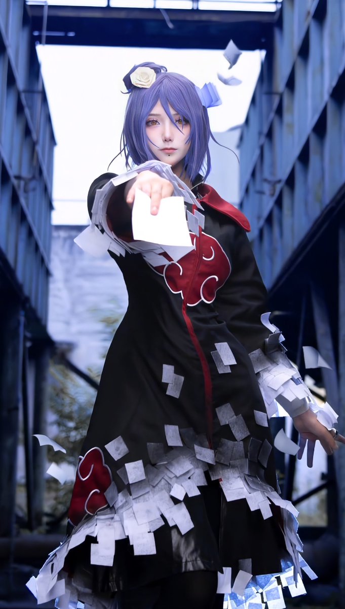 私は散ってもいい花 #ナルト #小南 #NARUTO #コスプレ