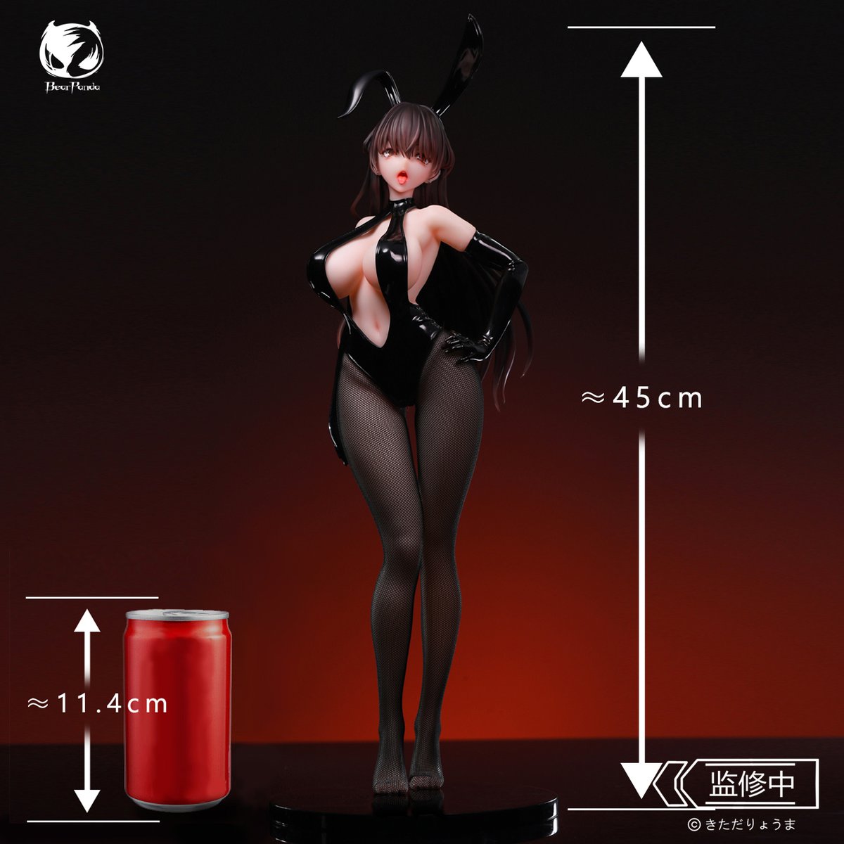 BearPanda_TOYS's tweet photo. 精品！精品！1/4 追视眼 此方酱兔女郎 手办

BearPanda × きただりょうま（北田龍馬）@R_Kitada

产品说明：人气插画家きただりょうま（北田龙马）老师执笔的原创插图——兔女郎「此ちゃん(此方酱）」,将以1/4比例规格手办化！ https://t.co/BggVNTmho3