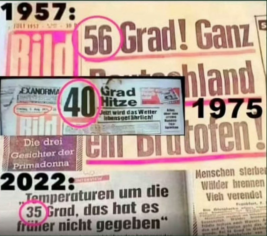 Nur Mal so zur Erinnerung: das ist das sog. Team Wissenschaft 😉

Der Mensch ist ein Unikat. Er schafft es mit seinem ausgelösten Klimawandel (hat's auch noch nie nicht in der Erdgeschichte gegeben) sowohl die Erde schneller zu bewegen, als auch quasi gleichzeitig langsamer 💪🏼