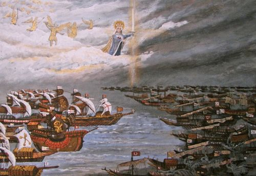LloydDeJongh's tweet photo. 7/11 The Venetian fleet's victory at Lepanto in 1571 and the Polish/German defense at the Gates of Vienna (1683), with the legendary charge of the Winged Hussars, were crucial in halting the Islamic expansion into Europe. #StandAgainstExtremism #Husaria #Polska https://t.co/fdNiHAEQW0