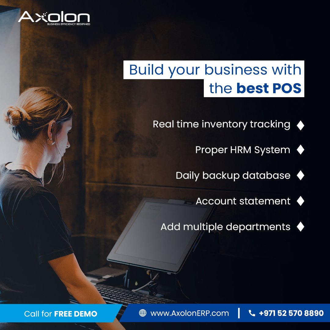 AxolonERP's tweet image. Empower Your Business with Axolon&apos;s Customizable POS Solutions!

#POS #PointOfSale #POSSoftware #POSSolution #POSERP #BillingSoftware #BillingSolution #BillingTools #BillingERP #RetailStores  #RetailShopSoftware #RetailShopSolution #ERPSoftware #ERPSolution #Axolon #AxolonERP