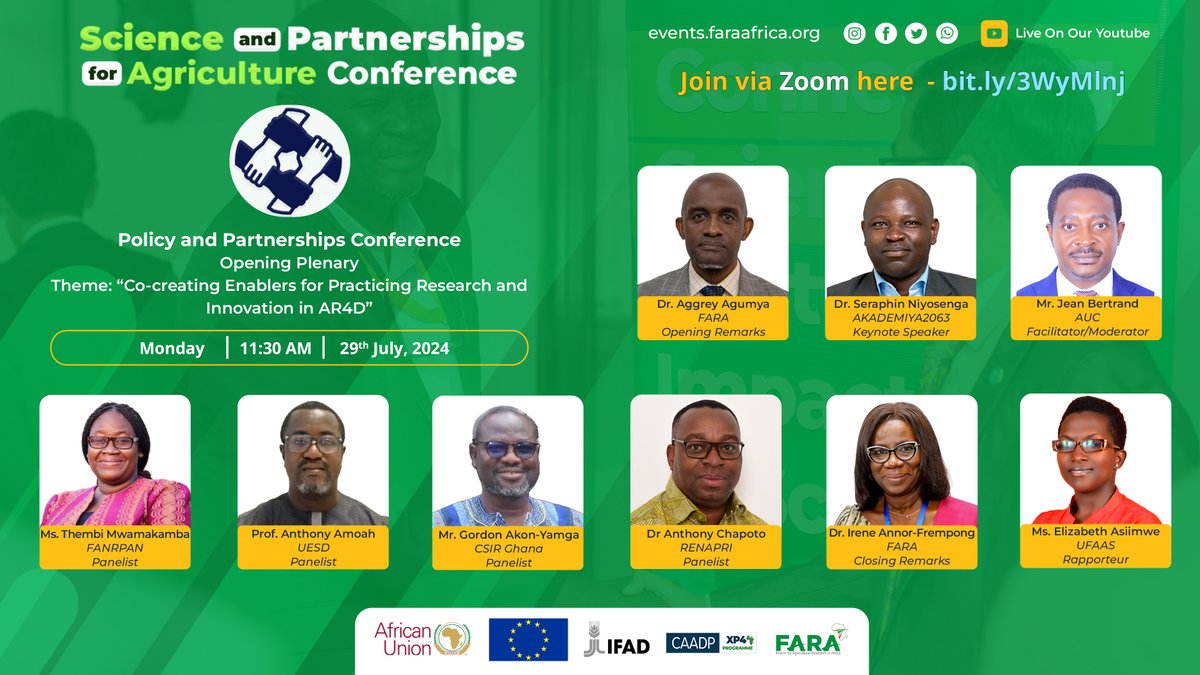 ANAPRI_info's tweet photo. Join us at SPAC 2024! ANAPRI is excited to participate in the Science and Partnerships for Agriculture Conference. 🌱

Don't miss our sessions: 
🔗 Register now: https://t.co/sF6URfAxcr

#SPAC2024 #Agriculture #Innovation #PolicyConference #ANAPRI https://t.co/fd8S2HfgjX
