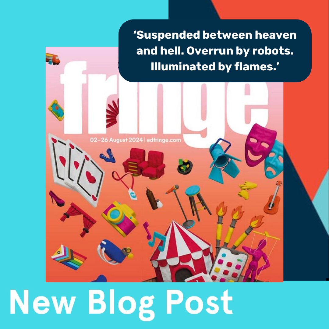 MobiusTheatre's tweet photo. NEW BLOG! Another August rolls around, and it's time for our favourite pre-fringe tradition... @NatashaTripney's #EdFringe 2024 Poem is here! Recognise a show hidden in the lines? Tag them and share 🕵️👀 https://t.co/ZjXZ5otRmS https://t.co/VTgH3mnGlj