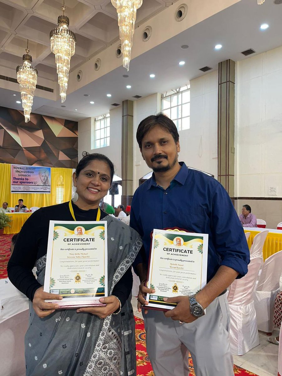 JOCC (@wejocc) on Twitter photo Dear Stella <a href="/StellaM78694943/">Stella Michael</a> and Rishabh <a href="/rishabhriseup/">Rishabh Anand</a>,
Your hard work and dedication truly shine through, it's amazing what you've accomplished in your respective fields. We're so proud of your impact and know you'll continue to make a difference.
~ JOCC Dear Stella <a href="/StellaM78694943/">Stella Michael</a> and Rishabh <a href="/rishabhriseup/">Rishabh Anand</a>,
Your hard work and dedication truly shine through, it's amazing what you've accomplished in your respective fields. We're so proud of your impact and know you'll continue to make a difference.
~ JOCC