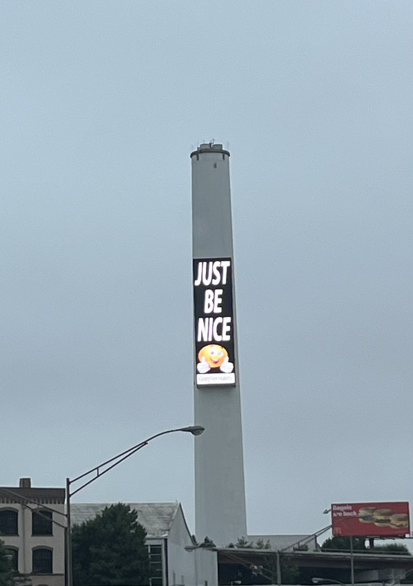 A literal sign on my way to my first day of work this morning #MondayMotivation