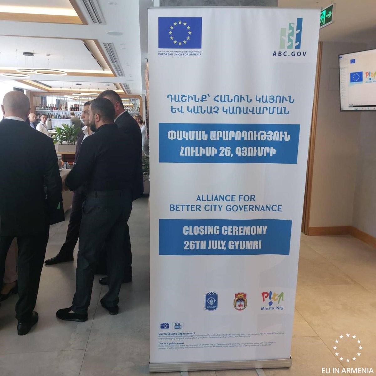 EU_Armenia's tweet photo. 🇪🇺 funded “Alliance for Better City Governance” to improve quality of life &amp; promote environmental sustainability in Gyumri &amp; Vanadzor.
⬥ 10 new electric 🚃 &amp; on-line ticketing system
⬥ Plastic waste producing line
⬥ Recycling know-how &amp; special bins
⬥ GIS urban planning https://t.co/hr3ByZMi2I