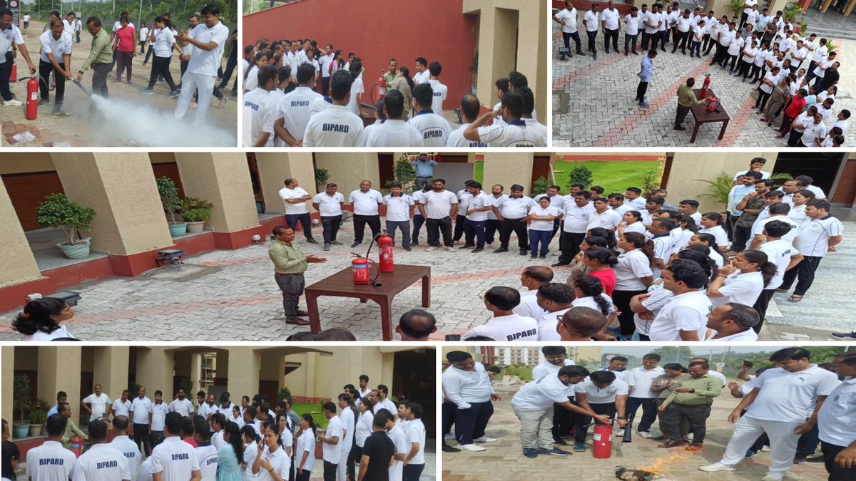 BipardGaya's tweet image. Safety First! 🚒 
Trainees participated in a mock fire drill to ensure they are prepared for any emergency
#firedrill #safetytraining #bipard #gaya #safety