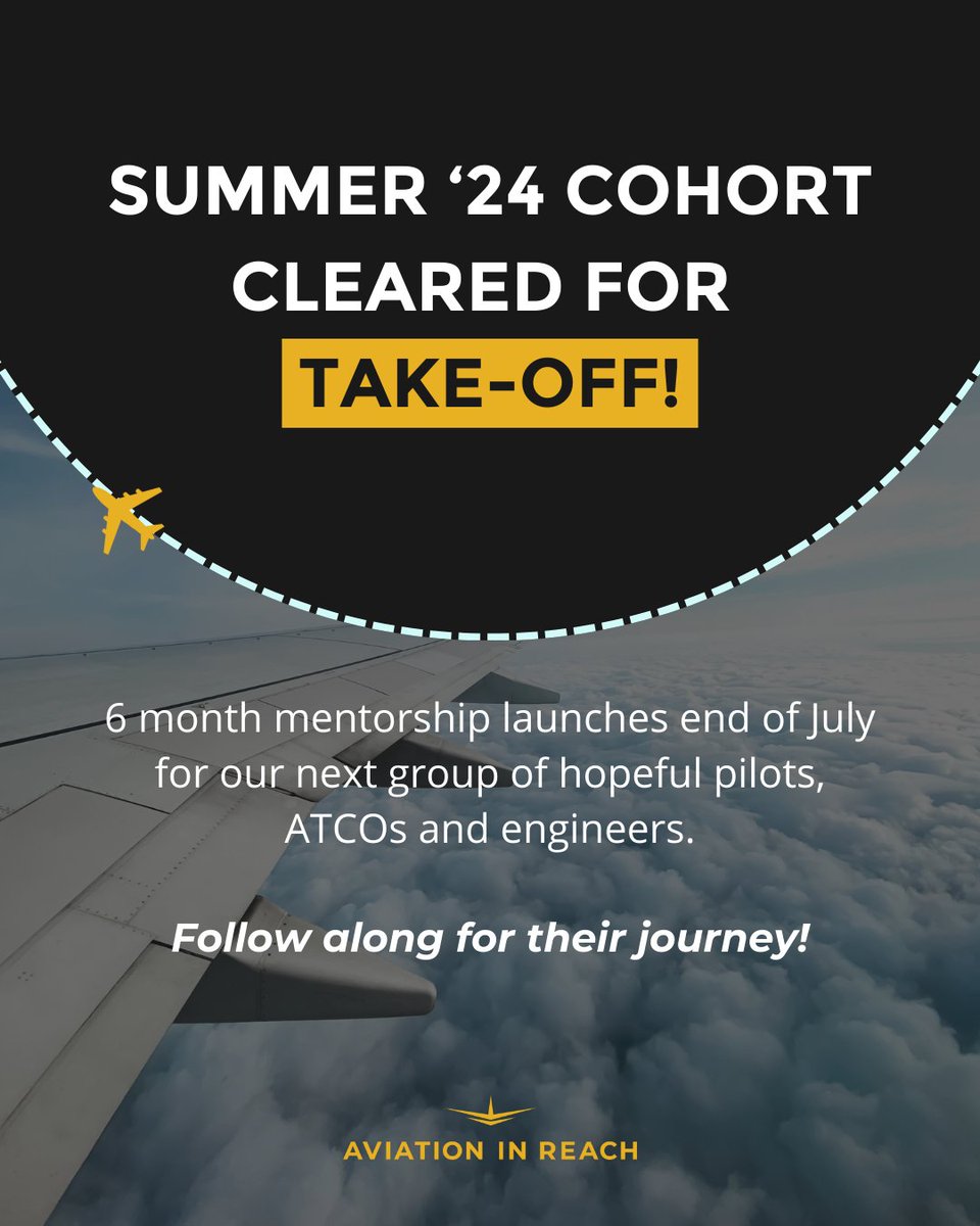 It's launch day for our Summer '24 mentor scheme!

Our mentees and mentors are starting on their exciting partnership, and we can't wait to see what they achieve. Watch this space for updates 👀 and join us as we help guide the next generation of aviation professionals.

#avgeeks