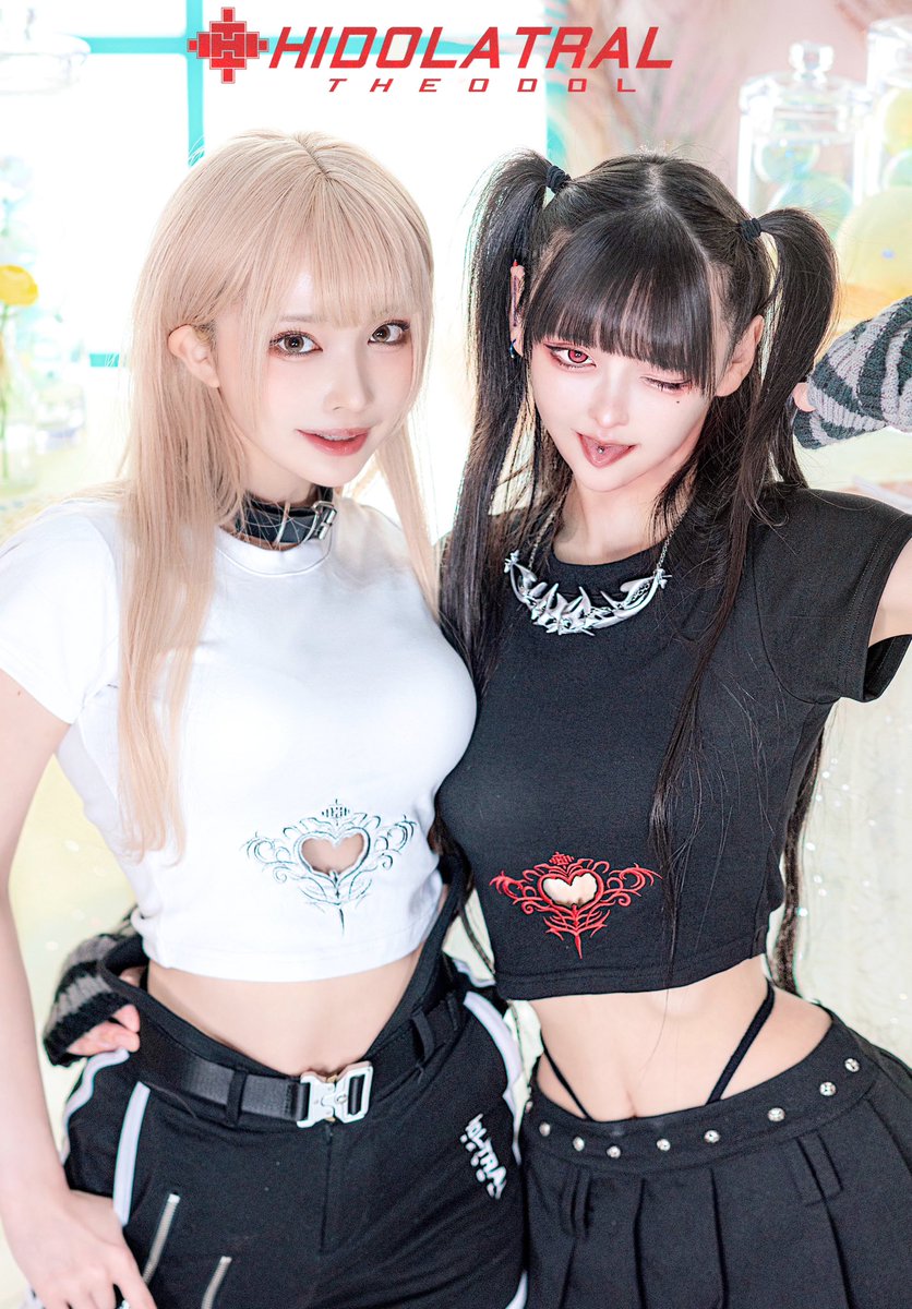 THEODOL_TKN's tweet photo. 《🎁プレゼント企画》②

この度、ストリート×ロリィタブランド
「イドラタール　テオドール」
新作アイテムプレゼント企画を行います！

抽選で1名様に
《サキュバスチビT＆骨ハーネス》
のお好きな色をセットでプレゼント❤︎

応募はフォロー（@THEODOL_TKN)とRTで完了！

7/30(火)23:59〆 https://t.co/PBalP51kMK