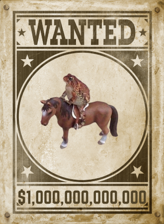 ToadOnAHorse's tweet photo. $TOAH is wanted

Wanted for ONE TRILLION MCAP

The toads got enemies what can i say https://t.co/SIoNJxWIwZ