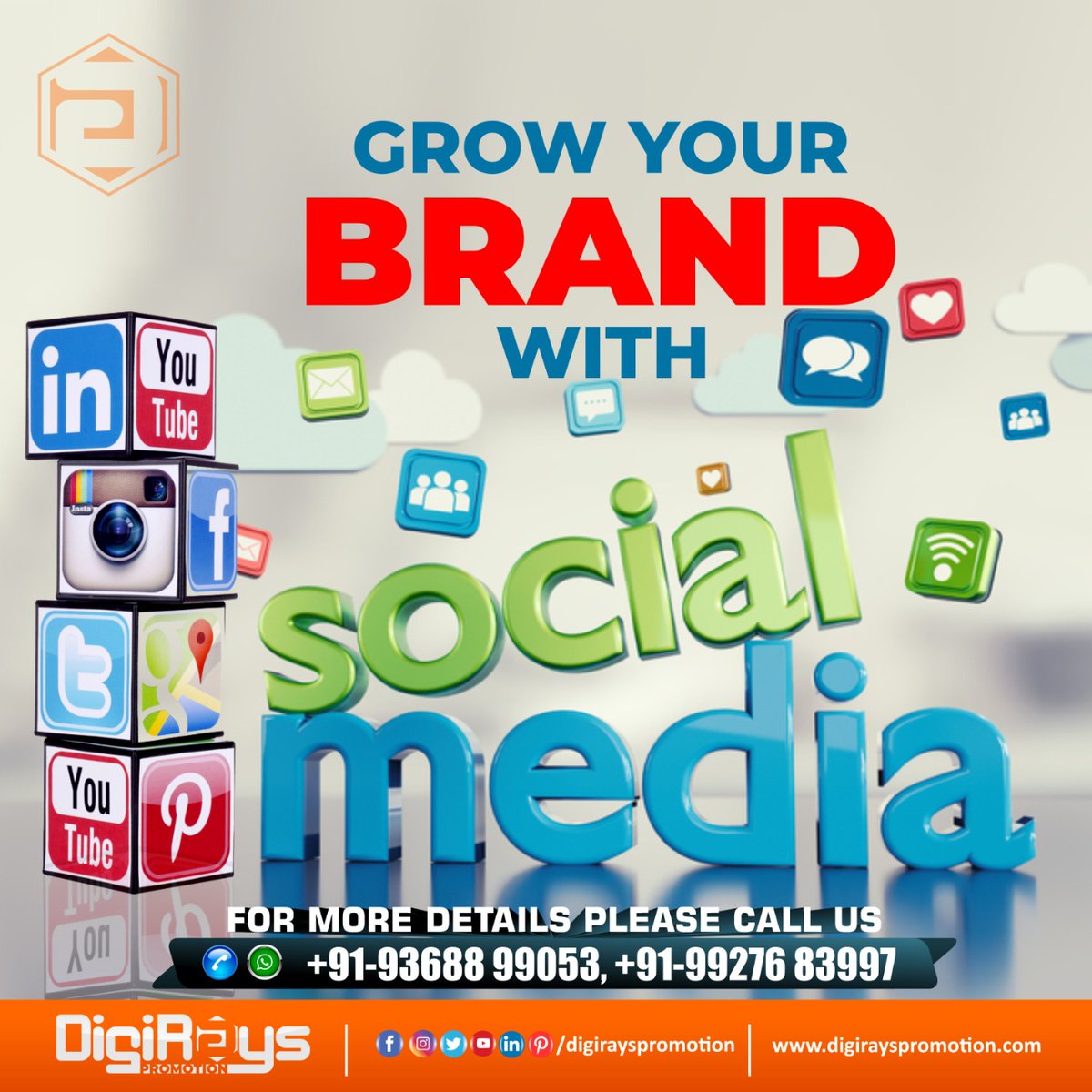 RDigirays's tweet photo. Sell Online and Earn More: Tap into the Power of social media promotion to Reach New Customers and Boost Your Profits.𝐏𝐑𝐎𝐌𝐎𝐓𝐄 𝐘𝐎𝐔𝐑 𝐁𝐔𝐒𝐈𝐍𝐄𝐒𝐒 𝐎𝐍 𝐒𝐎𝐂𝐈𝐀𝐋 𝐌𝐄𝐃𝐈𝐀 𝐖𝐈𝐓𝐇 𝐔𝐒 .WhatsApp - +𝟗𝟏- 𝟗𝟑𝟔𝟖𝟖𝟗𝟗𝟎𝟓𝟑
Visit Today https://t.co/Bnejc4O4k6 https://t.co/d5Y1DmPj8j