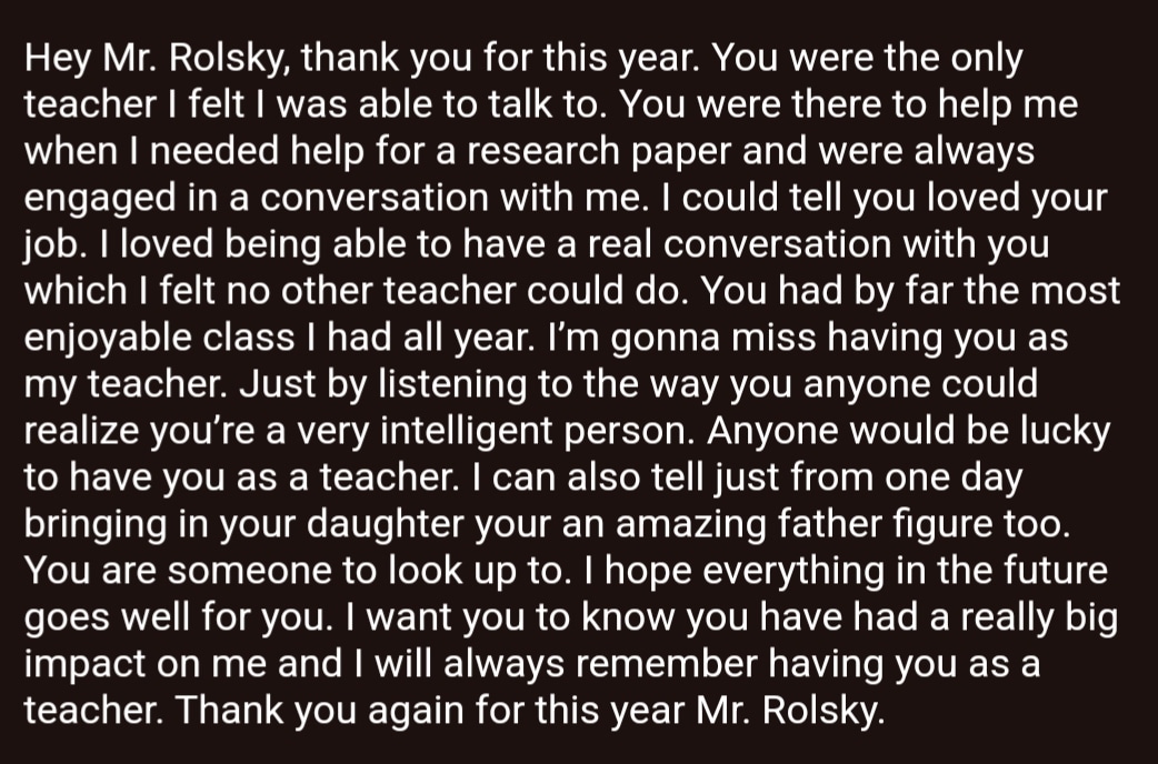 L. Benjamin Rolsky tweet media