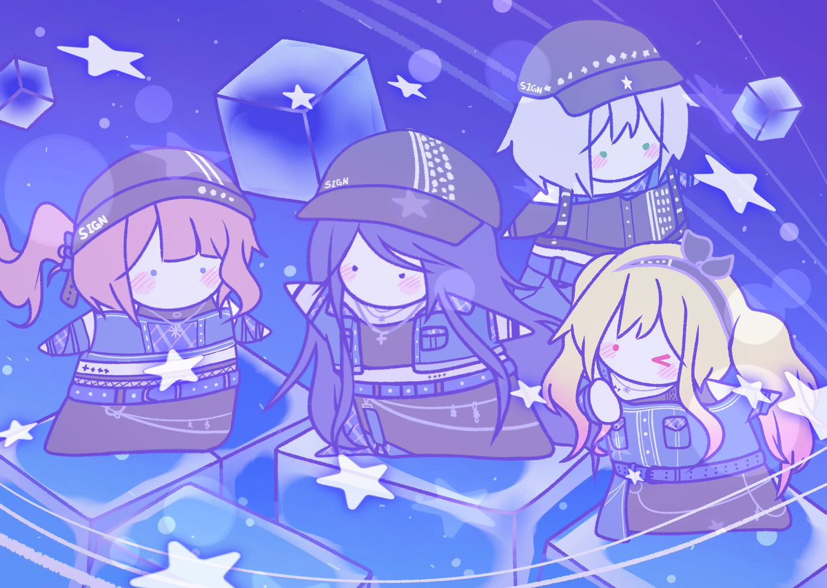 다들 이벤트 수고하셨어요 💙💛❤️💚
Let's look at the stars together again and again!!
#prsk_FA