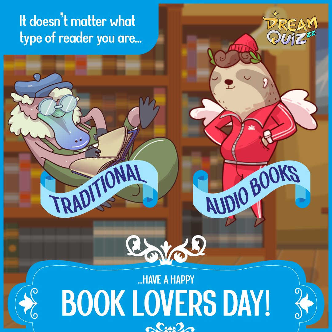 Today, we celebrate the joy of reading! Whether you love traditional books in your hands or prefer audiobooks: there's no wrong way to enjoy a great story. 💙📖

Let us know your reading style! 👀📚
#BookLoversDay #BookTwT #bookworms