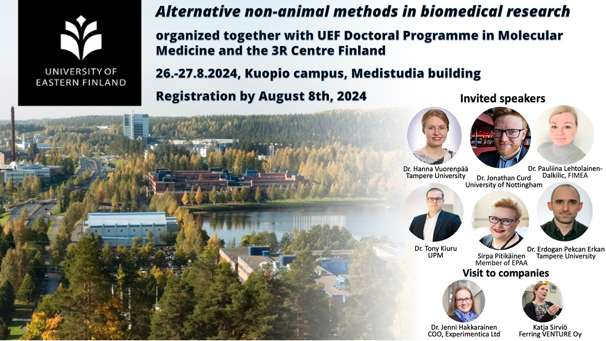 Šárka Lehtonen (@lehtonensarka) on Twitter photo Join us <a href="/LehtonenLab/">Human Brain Disease Modelling</a> <a href="/UEF_DPMM/">UEF Doctoral Programme in Molecular Medicine</a> <a href="/fin3rc/">FIN3R</a> for the important course that will educate students about non-animal methods used in biomedical research, industry, and toxicological testing.
Registration: link.webropolsurveys.com/Participation/…
Program:
sites.uef.fi/human-brain-di… Join us <a href="/LehtonenLab/">Human Brain Disease Modelling</a> <a href="/UEF_DPMM/">UEF Doctoral Programme in Molecular Medicine</a> <a href="/fin3rc/">FIN3R</a> for the important course that will educate students about non-animal methods used in biomedical research, industry, and toxicological testing.
Registration: link.webropolsurveys.com/Participation/…
Program:
sites.uef.fi/human-brain-di…