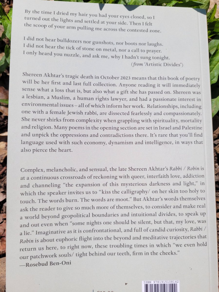 Kristian Evans (@kenfigdunes) on Twitter photo This is an outstanding book. Shereen's poems are wide awake, sensual, painful, courageous, strikingly contemporary - and important. Everybody should read them. <a href="/DiodeBlue/">Blue Diode Press</a> This is an outstanding book. Shereen's poems are wide awake, sensual, painful, courageous, strikingly contemporary - and important. Everybody should read them. <a href="/DiodeBlue/">Blue Diode Press</a>