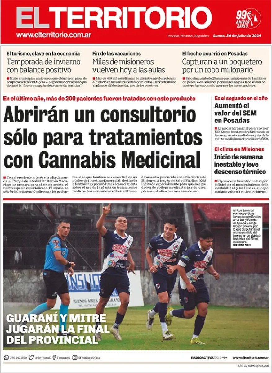 Infor_Mate's tweet photo. Tapa de @TerritorioD y @primeraedicionw del #lunes 29... https://t.co/nm1S9CEVqy