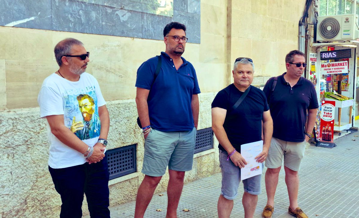 FSC_CCOO_IB's tweet photo. La Federació de Serveis a la Ciutadania de CCOO, ha presentat davant la Fiscalia de les Illes Balears, una denúncia en relació a les retribucions extraordinàries que ha percebut el Cap de Policia de l’Ajuntament d’Artà
Els fets que es denuncien, tenen que veure amb les 🧵(1/6) https://t.co/zU1XXfO5Fw