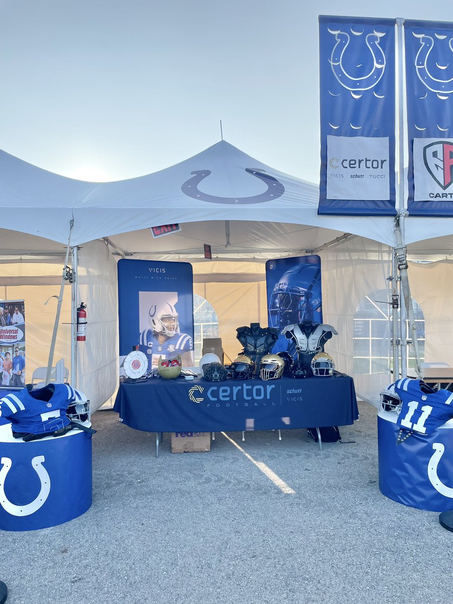 AndrewSternL's tweet image. Had a great time @Colts training camp practices for back together weekend! Thanks to all who stopped by! #BeIconic #Trailblazer #ItsMoreThanSports