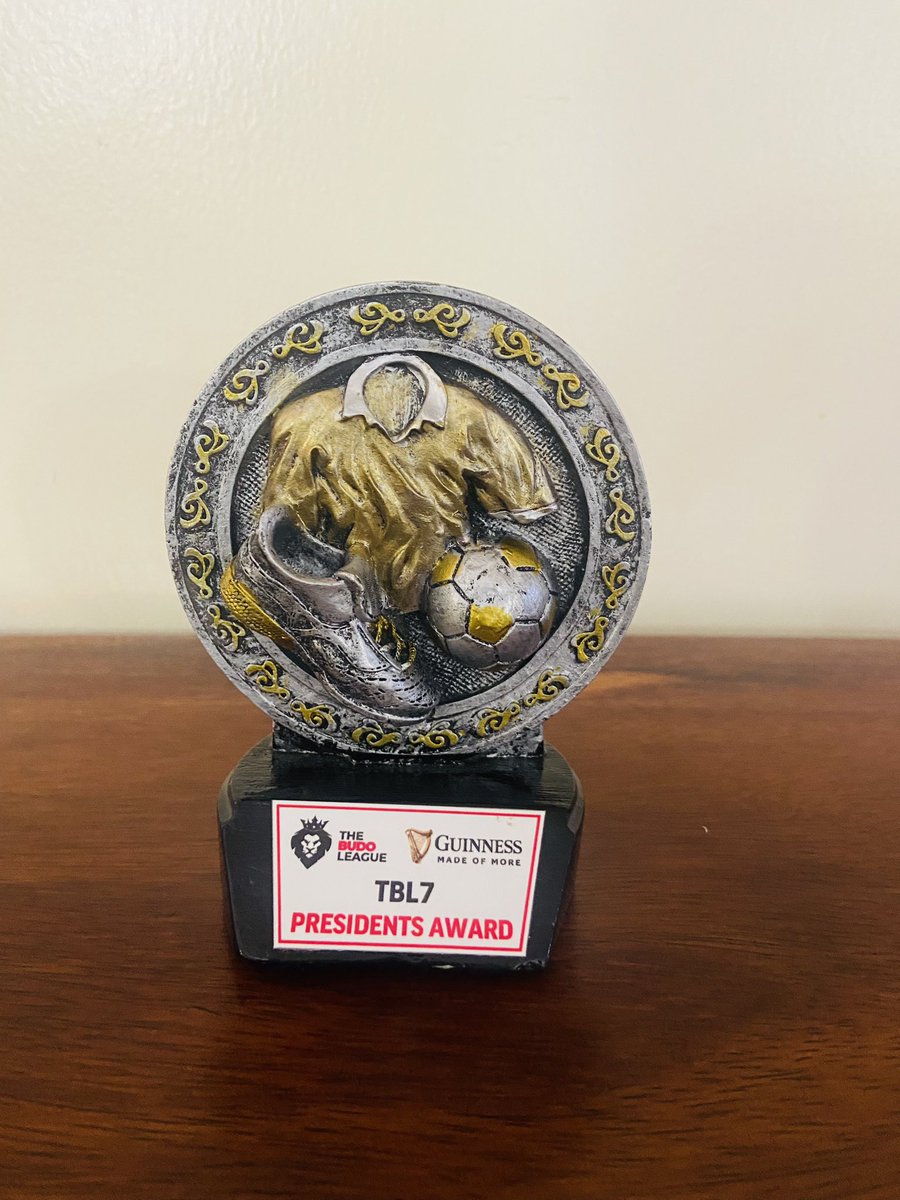 Katwesigyefatah's tweet photo. Thank You @TheBudoLeague for honoring Aine Amr. 🕊️ 
His memory continues to inspire us all, and we are humbled to accept this award in his honor. 
He must be very proud of @Galacticos_15 winning the Semivule Cup too.
Indeed we belong to God, and Indeed to Him we shall return. https://t.co/FSIgnjobjh