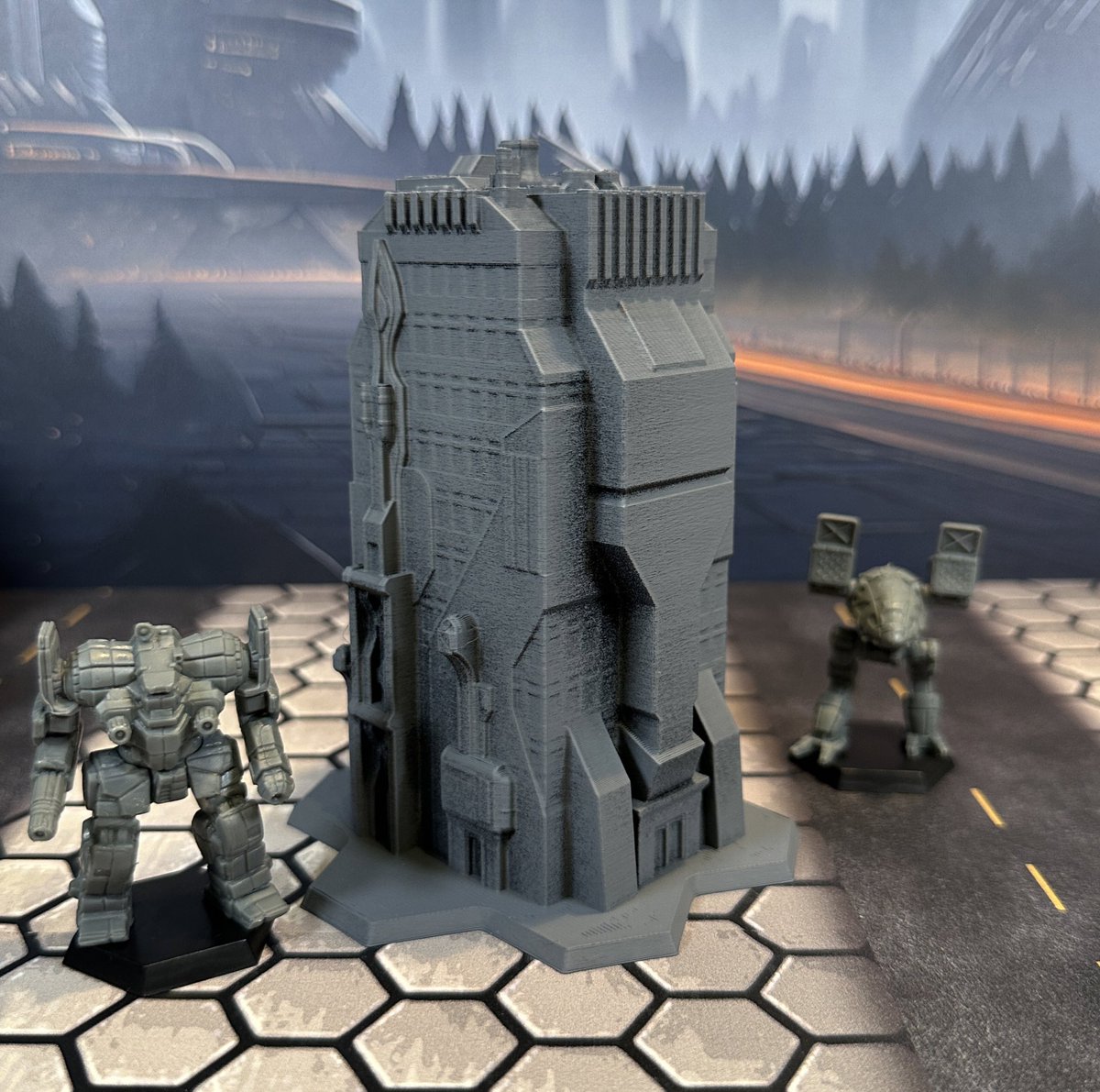 terrainaform's tweet photo. New buildings added. Perfect for #battletech #Mechwarrior https://t.co/qbaLRx0VgD https://t.co/sJZNIW5WMf