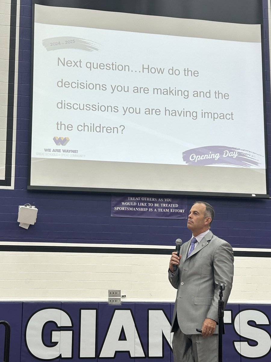 How are we impacting our children? #wearewayne ⁦<a href="/WayneTwpSuper/">Dr. Jeff Butts</a>⁩ ⁦<a href="/WayneTwpSchools/">We Are Wayne</a>⁩