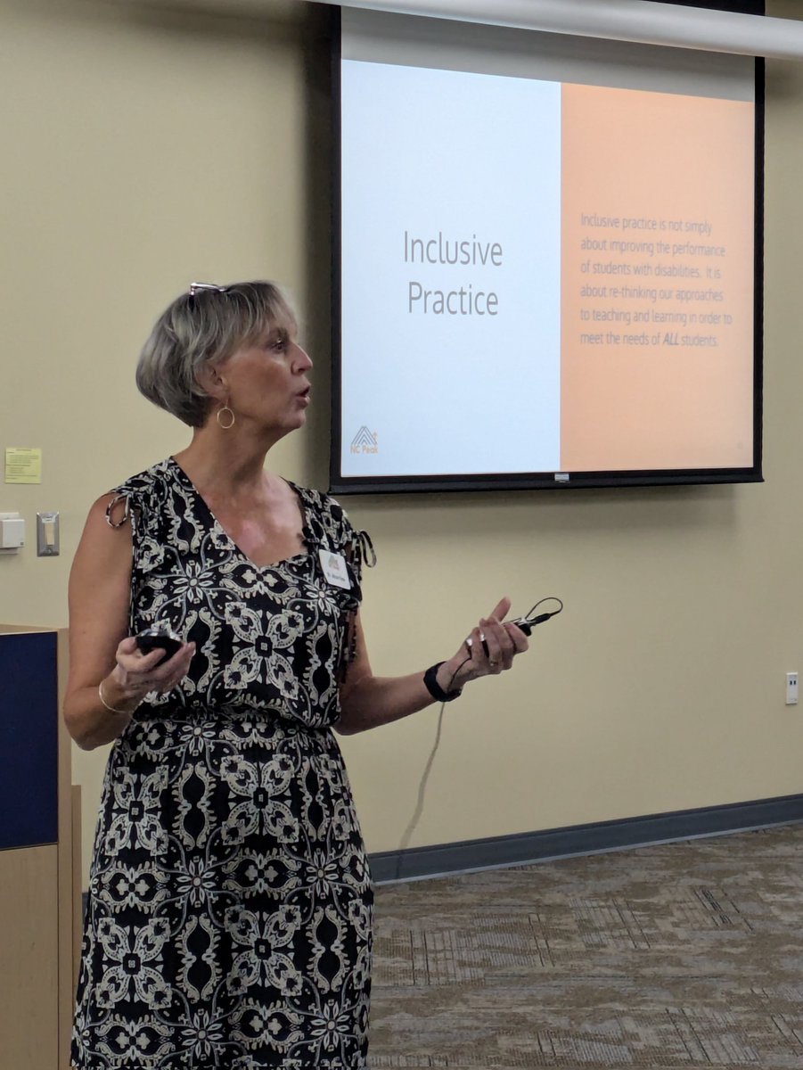 NC Peak (@ncpeaked) on Twitter photo NC Peak topic this summer: Inclusive Practice. Building a culture to strengthen outcomes for ALL students. <a href="/JanKingNC/">Jan King</a> <a href="/aliciatate/">Alicia Tate</a> <a href="/JReinhardtNC/">Jill Reinhardt</a> NC Peak topic this summer: Inclusive Practice. Building a culture to strengthen outcomes for ALL students. <a href="/JanKingNC/">Jan King</a> <a href="/aliciatate/">Alicia Tate</a> <a href="/JReinhardtNC/">Jill Reinhardt</a>