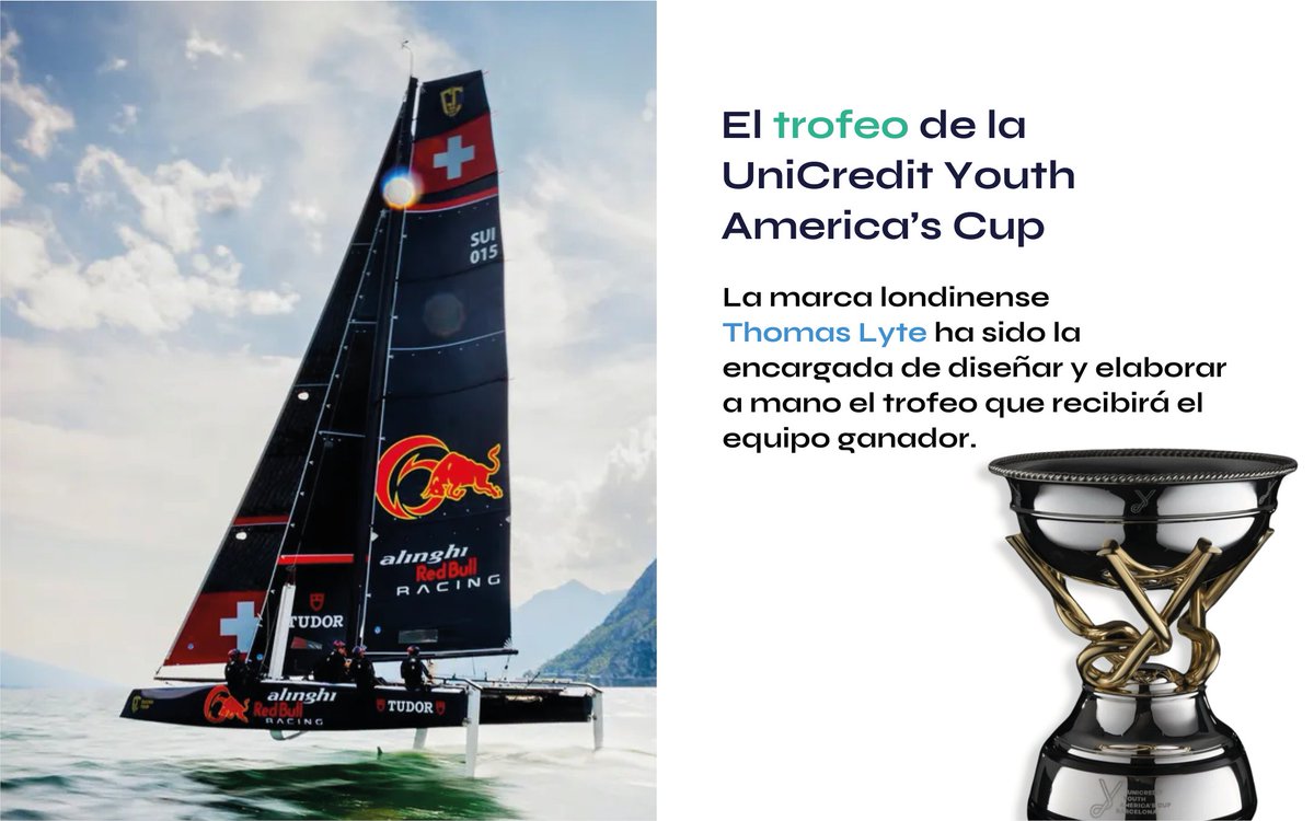 Salón Náutico (@salonnautico) on Twitter photo ⛵ La UniCredit Youth America's Cup contará con talentos con un nivel altísimo, y seguro que veremos a los futuros ganadores de la <a href="/americascup/">americascup</a> en las aguas, compitiendo al más alto nivel. Te lo contamos todo sobre esta competición. ⤵️
ℹ️ americascup.com/es/events/puig… ⛵ La UniCredit Youth America's Cup contará con talentos con un nivel altísimo, y seguro que veremos a los futuros ganadores de la <a href="/americascup/">americascup</a> en las aguas, compitiendo al más alto nivel. Te lo contamos todo sobre esta competición. ⤵️
ℹ️ americascup.com/es/events/puig…