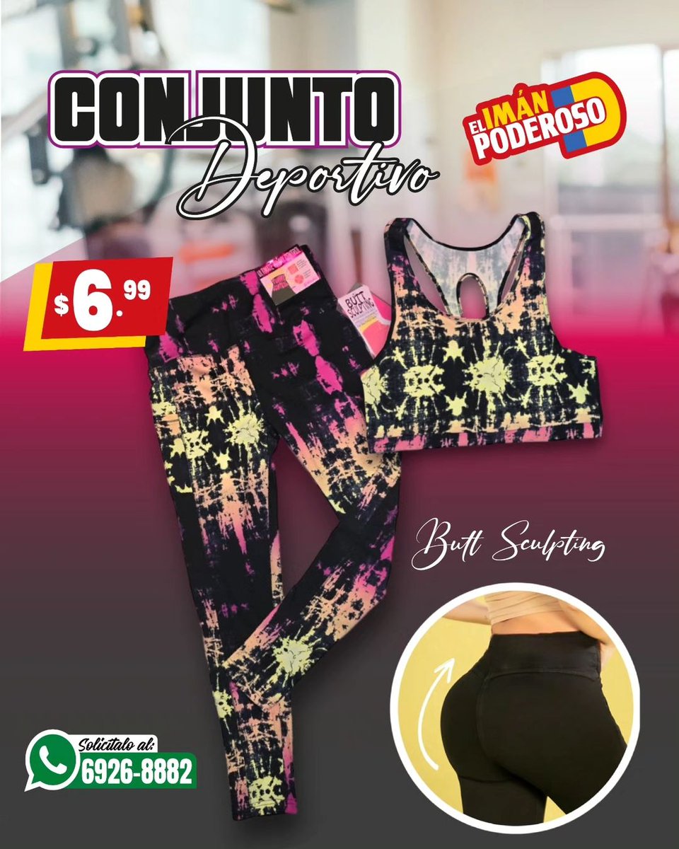 LaVozDeVeraguas's tweet image. @imanpoderosostgo Diseño moderno y comodidad inigualable: el conjunto deportivo perfecto para tus entrenamientos 👌🏼✨️

#ImanPoderosoStgo #poderoso ##imanpoderoso #elmásfamoso #elimanpoderosostgo #Panamá #santiagodeveraguas #quefabuloso