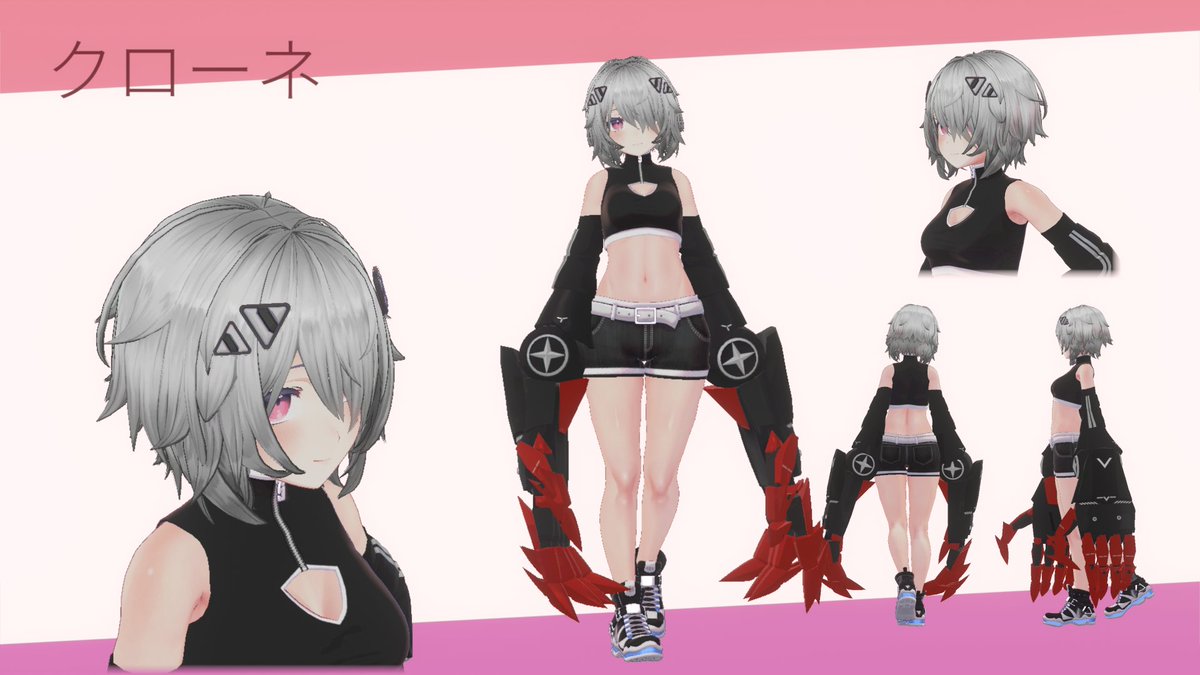 setugami's tweet photo. キャラクリ好きが災いして
色々アイデアが浮かんでしまい
結果、約6キャラ分改変してしまった。
とりあえず三面図のみだけど上げて見るぞ。
ちなみに①の一枚目の子を普段使いする予定。

① https://t.co/j45ZG9eFIa