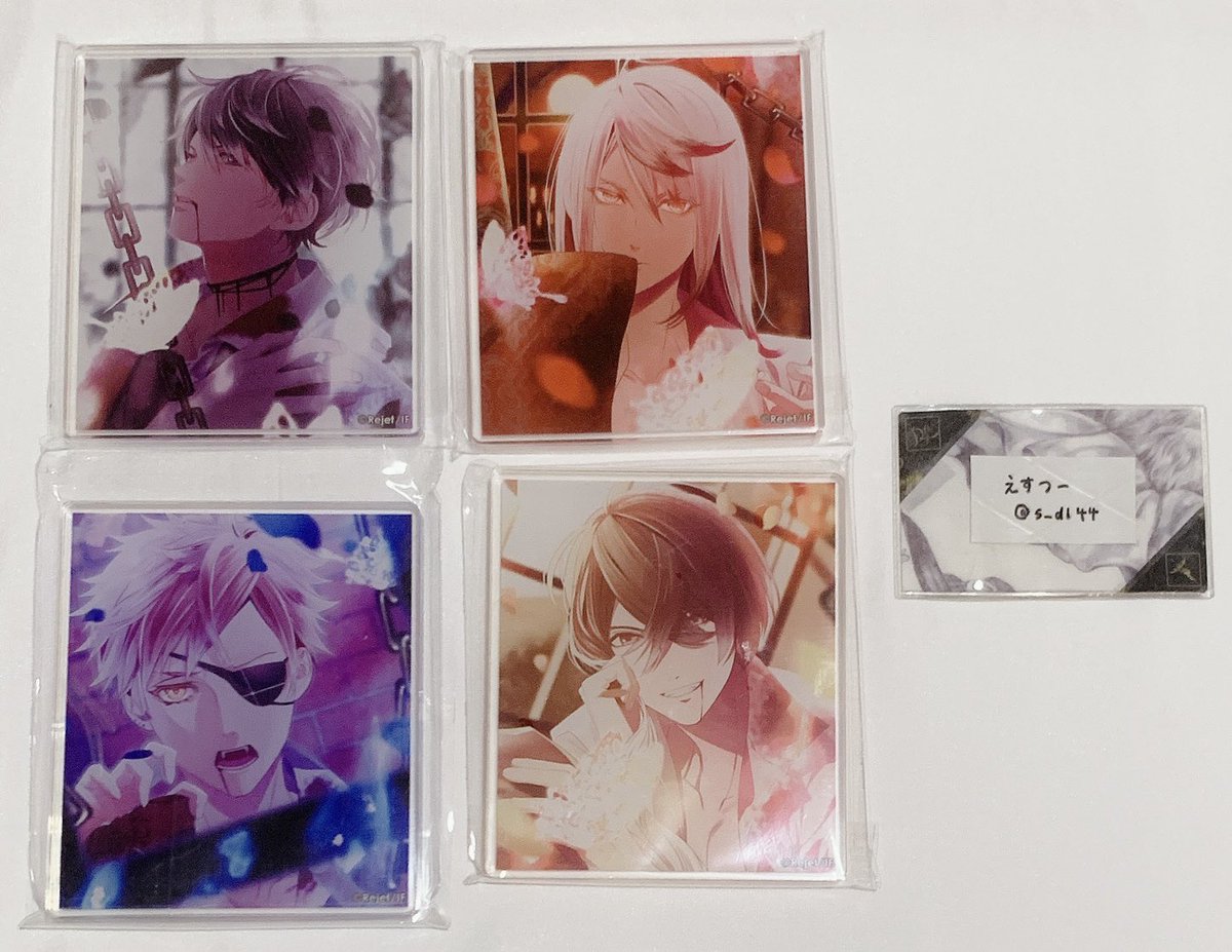 s_dl44's tweet photo. 【交換】ディアラバ DIABOLILOVERS 中国限定

譲)カナト、ライト、レイジ、ルキ、コウ、ユーマ、アズサ、カルラ、シン、キノ

求)異種 スバル

中限以外やアクリルフォトカードも検討いたします🙇🏻‍♀️
所持済みや所持数によってお断りする場合もあります🙇🏻‍♀️ https://t.co/s71m5Di8I2