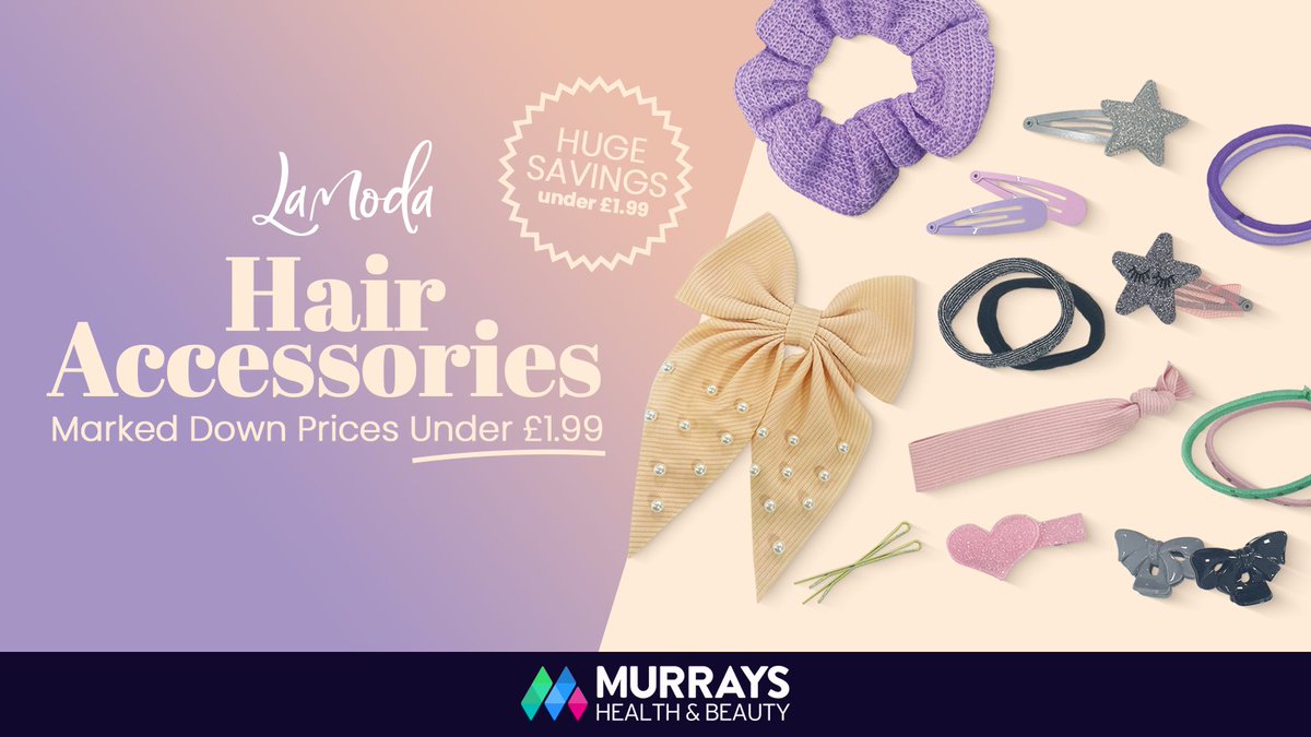 LaModa, the go-to brand for chic and trendy hair accessories, has slashed prices to under £1.99! Don’t miss out on these unbeatable deals to up your style game or stock up your inventory! #UKPharmacy #IndependentPharmacy #LocalPharmacy #PharmacyLife