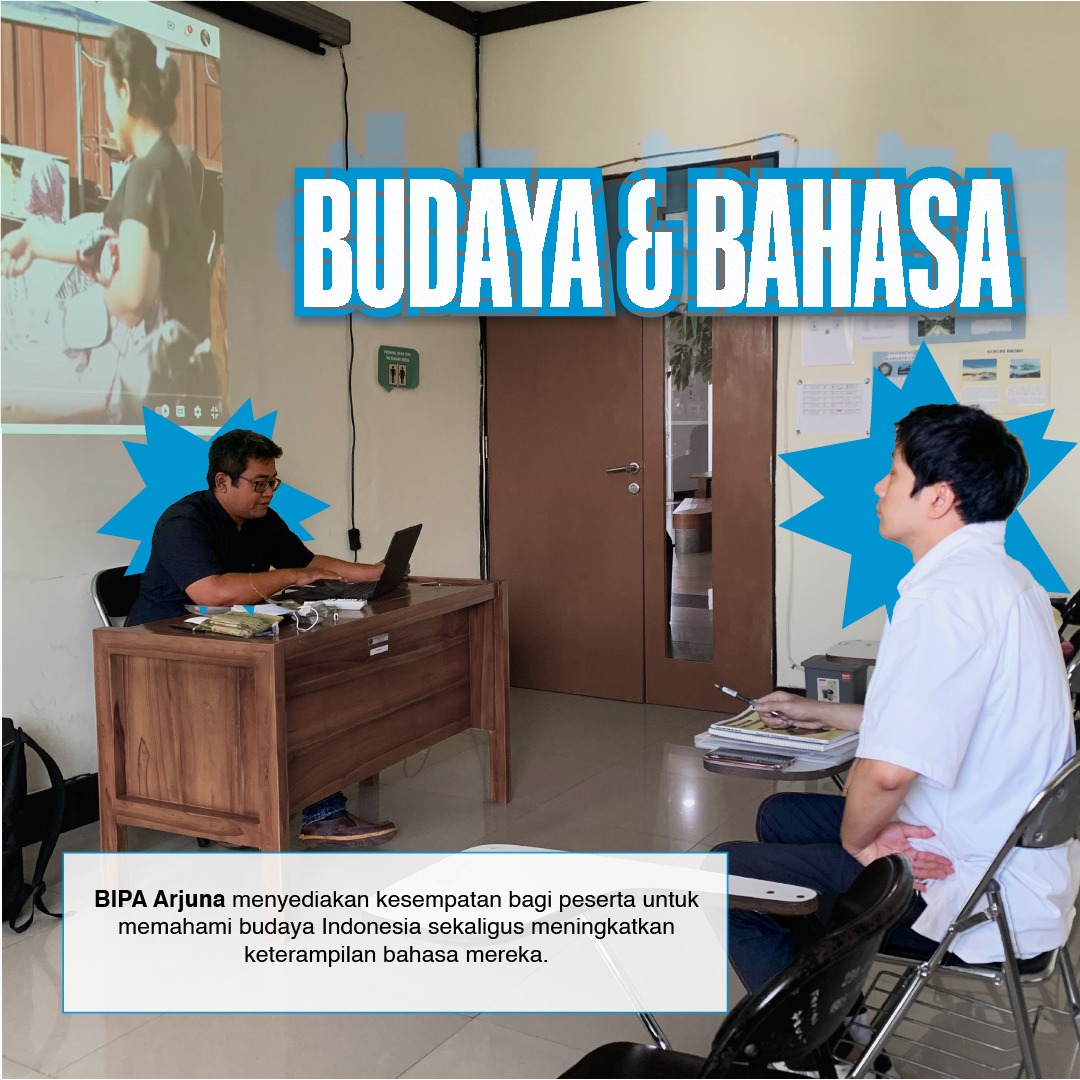 LBEKRAF's tweet photo. Di kelas BIPA, penutur asing tidak hanya belajar bahasa Indonesia saja, tetapi juga mempelajari kebudayaan Indonesia khususnya yang ada di Malang.

Layanan Bahasa dan Ekonomi Kreatif (LBEKRAF)
Gedung A FIB UB lantai 1 
WhatsApp (082231495856)
Ibekraf_fib@ub.ac.id https://t.co/iadVyiZWI6