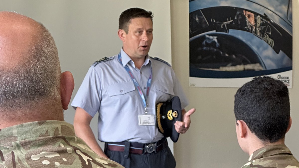 📅 Monday morning on camp

So far we’ve had a welcome brief from Gp Capt Hamilton with some fantastic Q&amp;A from our cadets - onto a visit to the resident RAF Regiment Squadron for information on their role.