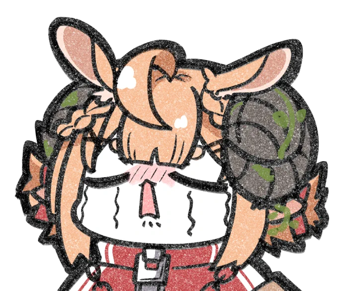 いろんな表情のカカ・エツボニールさんかいた #絵ツボニール #いろんな表情のvtuberさん