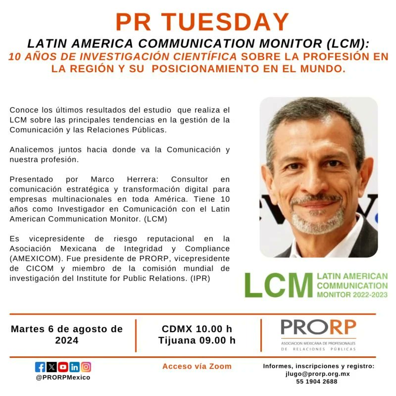 Latin American Communication Monitor (LCM) tweet media