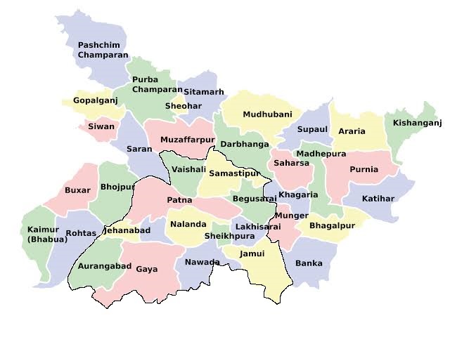 bhasa_magadh's tweet photo. बिहार के मगही भाषी बहुल छेत्र।
Majority Magahi Speaking Districts in Bihar
.
#मगध #मगध_बिहार #बिहार #मगही #मगही_बोली #मगही_भाषा #मगध_छेत्र
#Magadh #MagadhBihar #Bihar #Magahi #MagahiBoli #MagahiLanguage #MagadhRegionInBihar https://t.co/Ks7Jkq2Gak