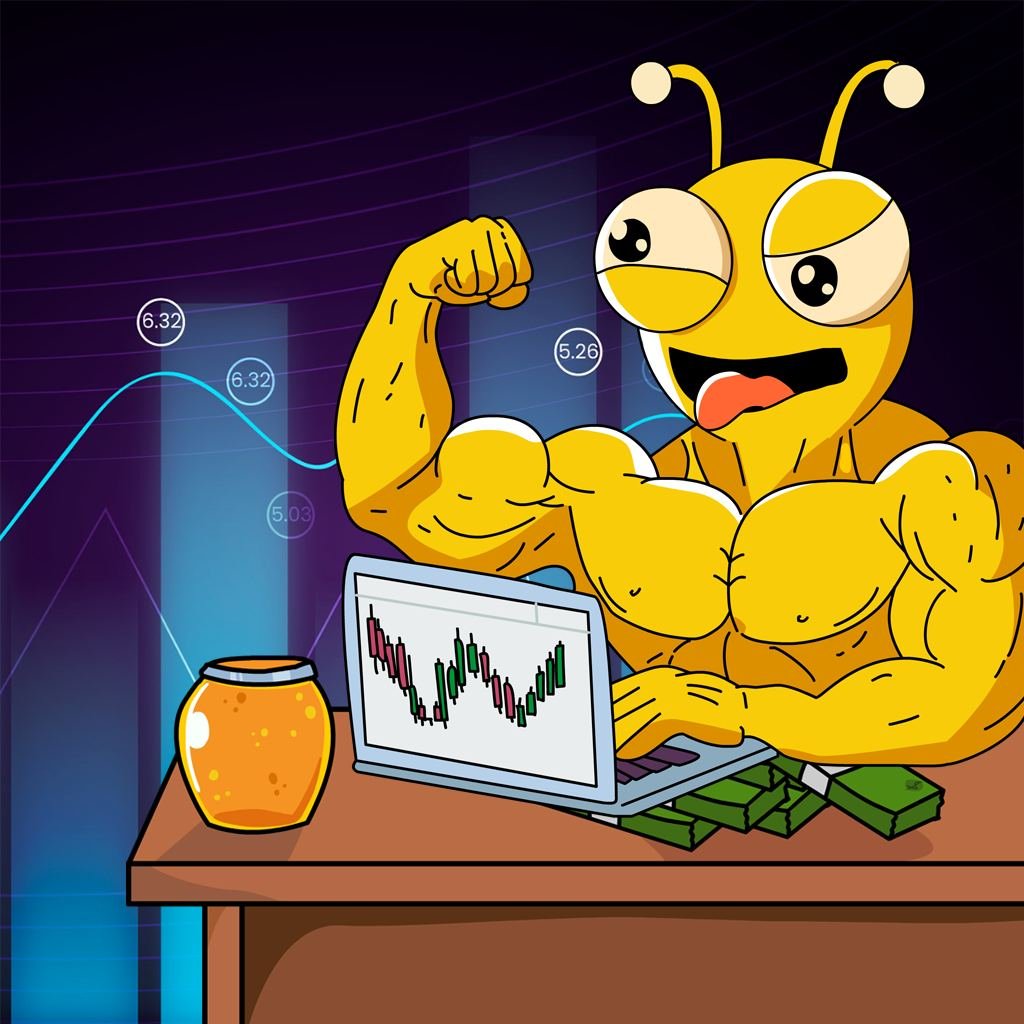 BeeVerseDAO's tweet photo. Sorry, Bee is currently unavailable 🤫

He is very busy looking at the growing charts 📊

#sol #solana #wallet #drop #giveaway #memecoin #crypto #shill #SolanaProjects #Solanasummer24 https://t.co/8TJu1XsuP7